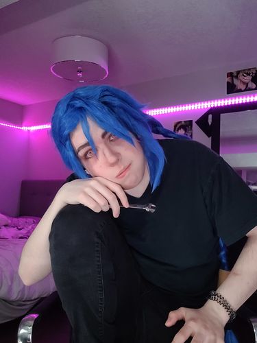 Primal Jinx lentilles cosplay rose mini scléra