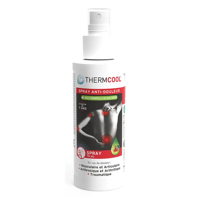 Ultra ThermCool spray anti-douleur gaulthérie 75 ml effet froid