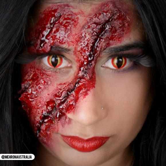 Primal Dragon Red Reptile lentilles couleur rouge dragon