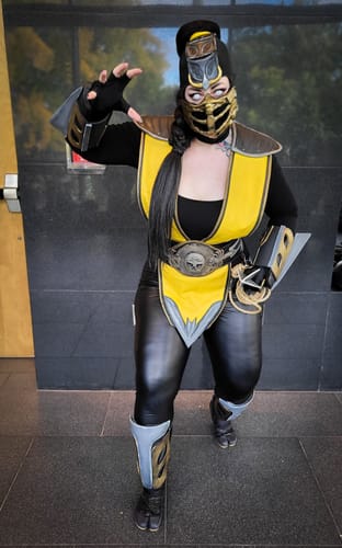 PRIMAL Sub Zero lentilles blanches opaques cosplay