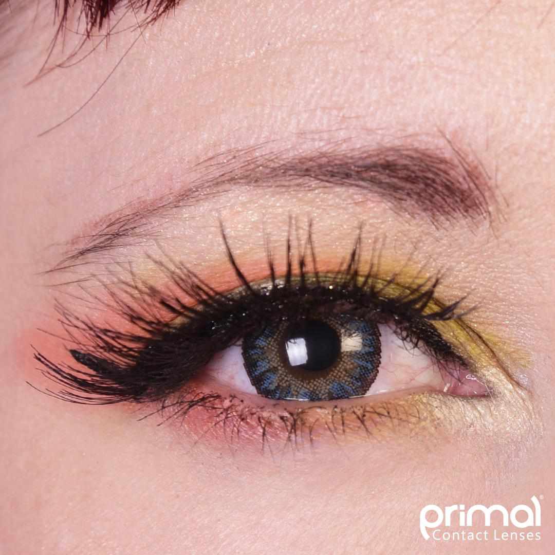 PRIMAL Delightful Sapphire lentilles bleues 14.2mm