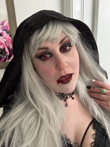 PRIMAL Dracula I lentilles de contact rouges vampire