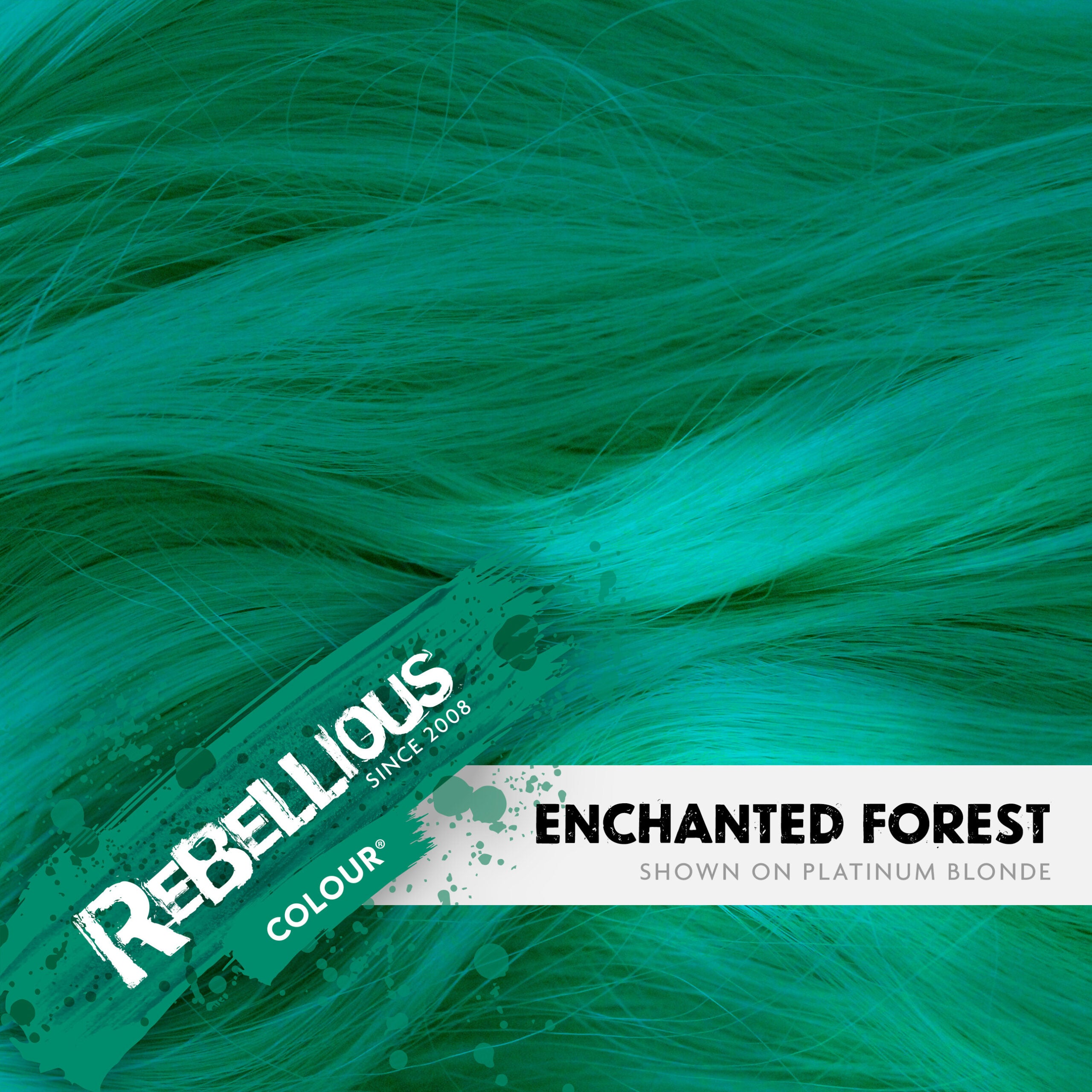 PRIMAL Rebellious Enchanted Forest coloration semi-permanente 100ml verte