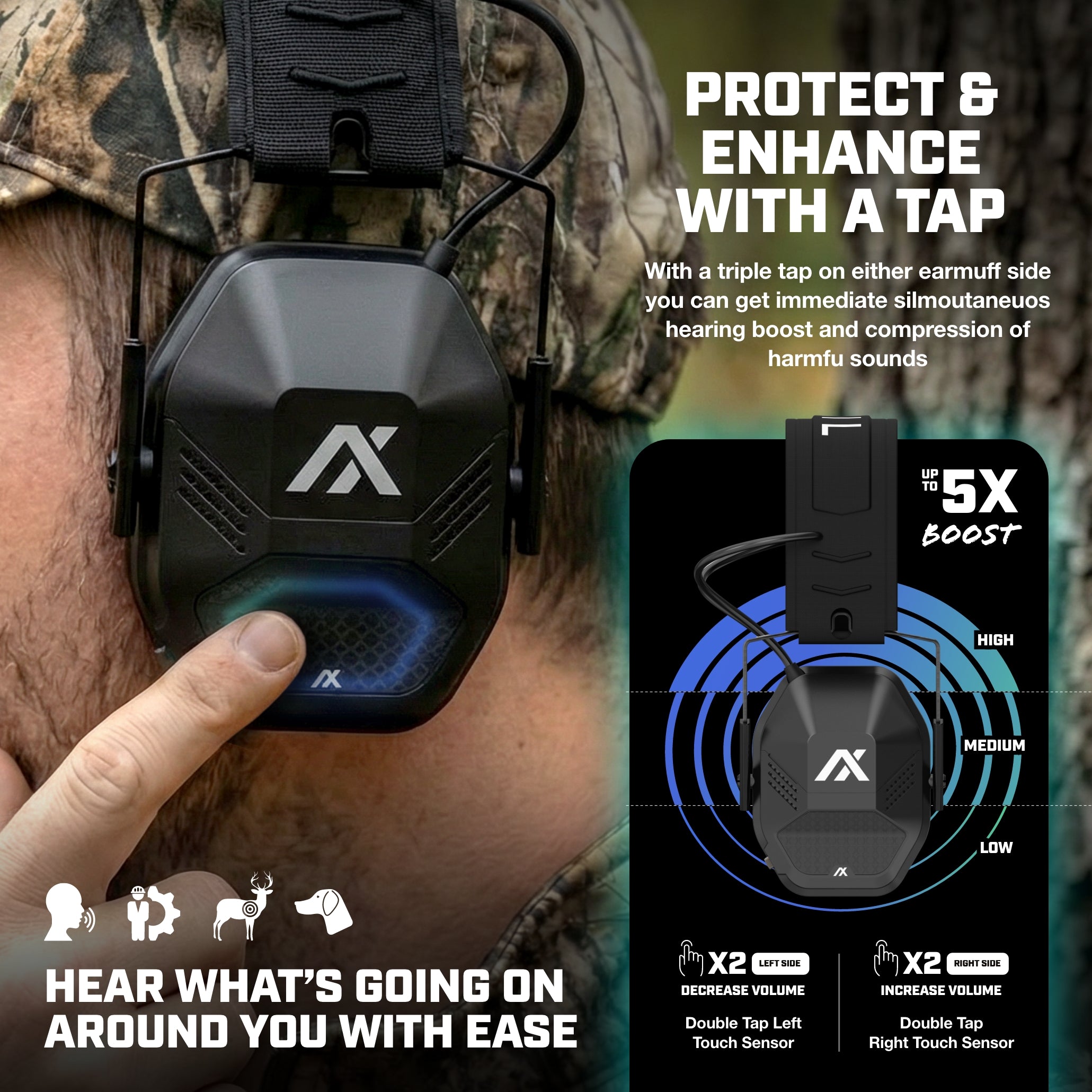 AXIL MXII Pro casque Bluetooth pack X30i + housse