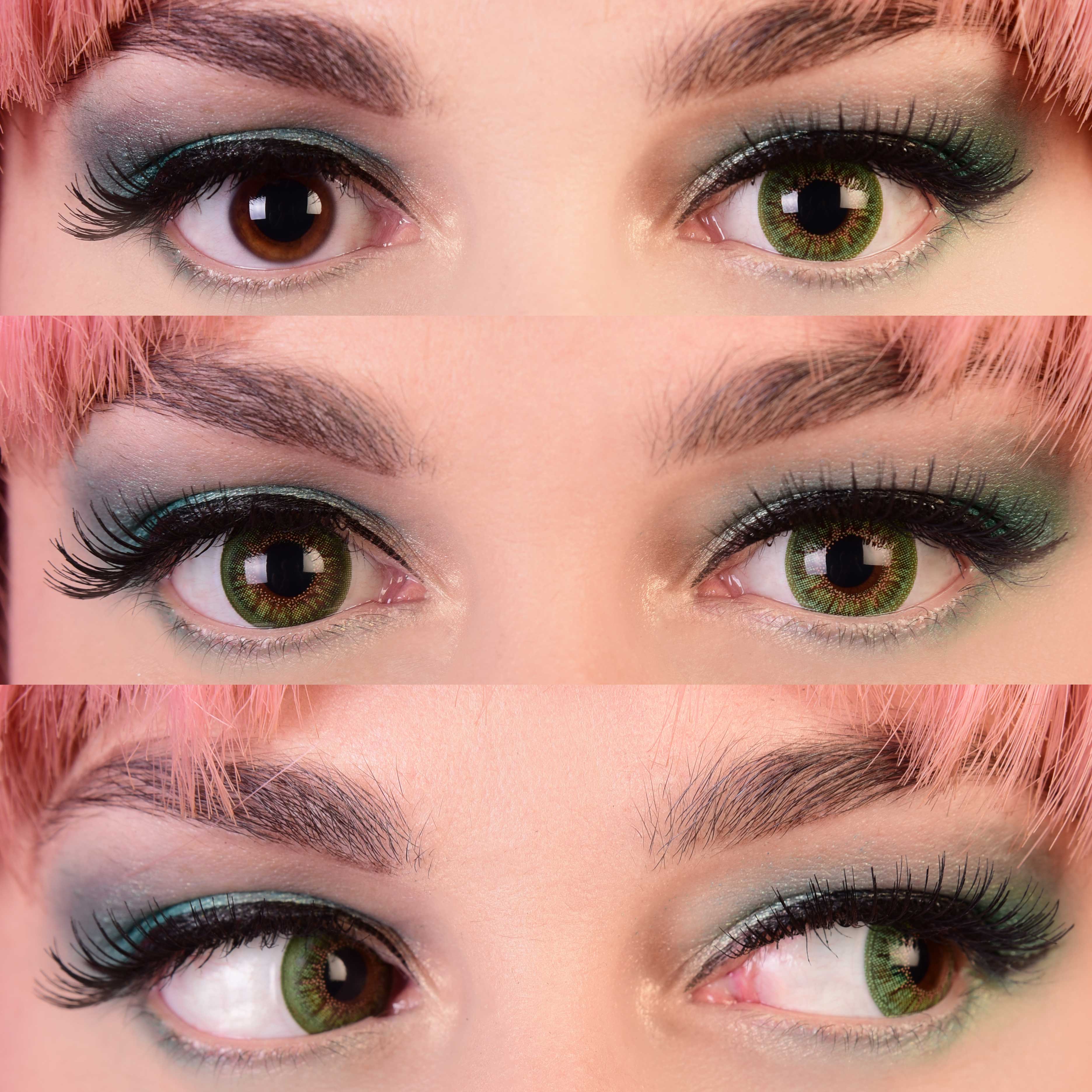 PRIMAL Aurora Jade lentilles vertes 14.5 mm