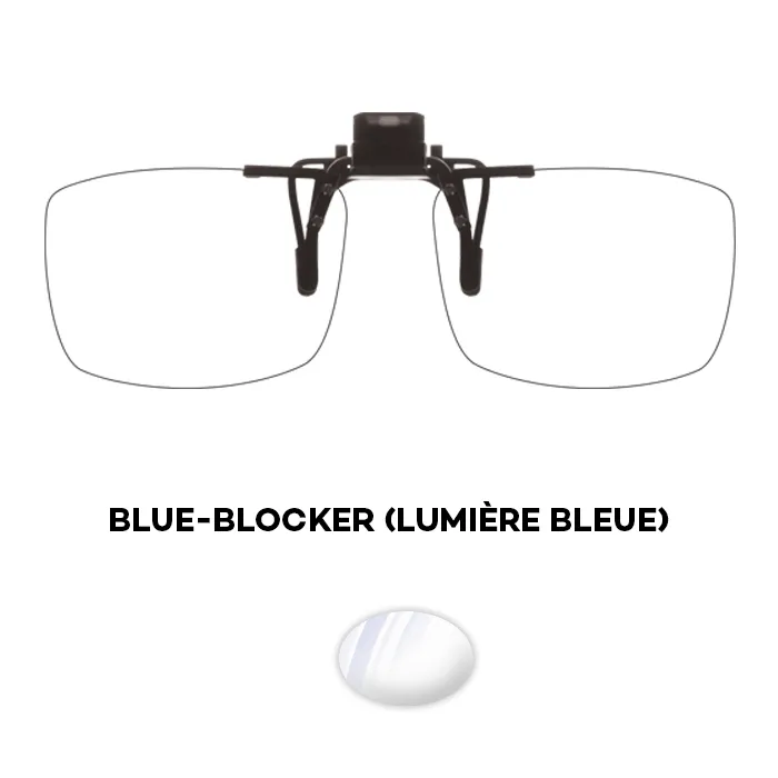 JHB Fastclip 132BB relevable anti-lumière bleue