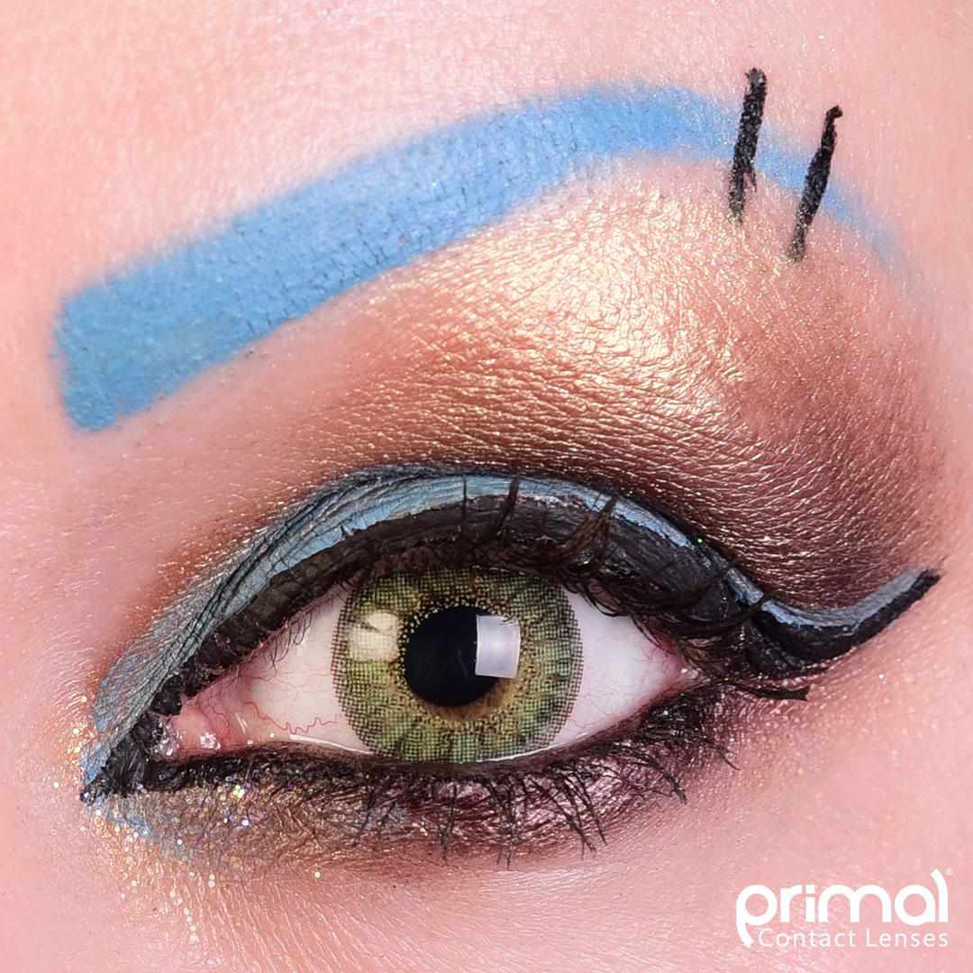 PRIMAL Sunset Turquoise lentilles vertes turquoise 14,5 mm