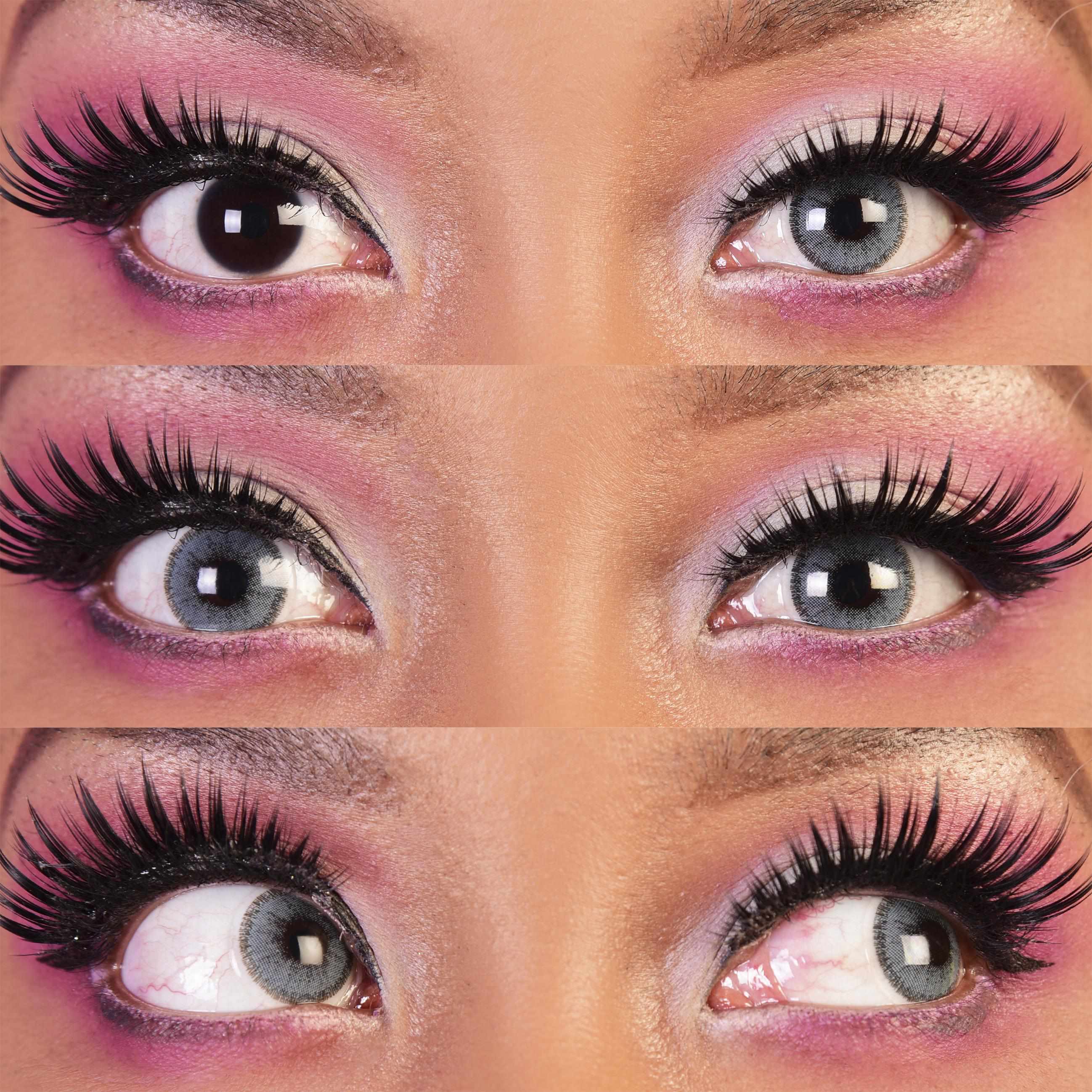 PRIMAL Charm Sapphire lentilles bleu clair lumineux