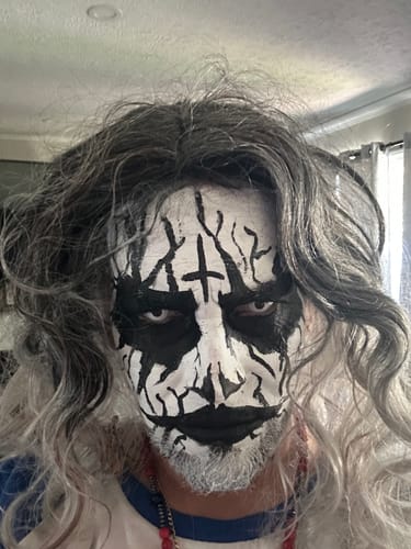 PRIMAL Zombie I lentilles blanches opaques zombie aveugle