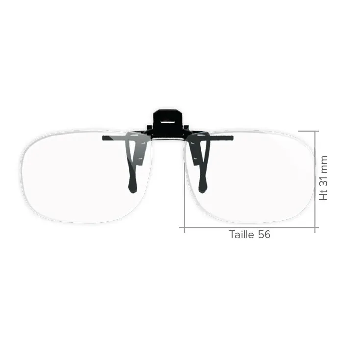 JHB 140 clip relevable correcteur avec étui