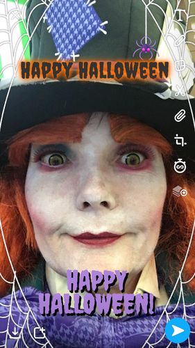 Primal Mad Hatter lentilles couleur orange jaune