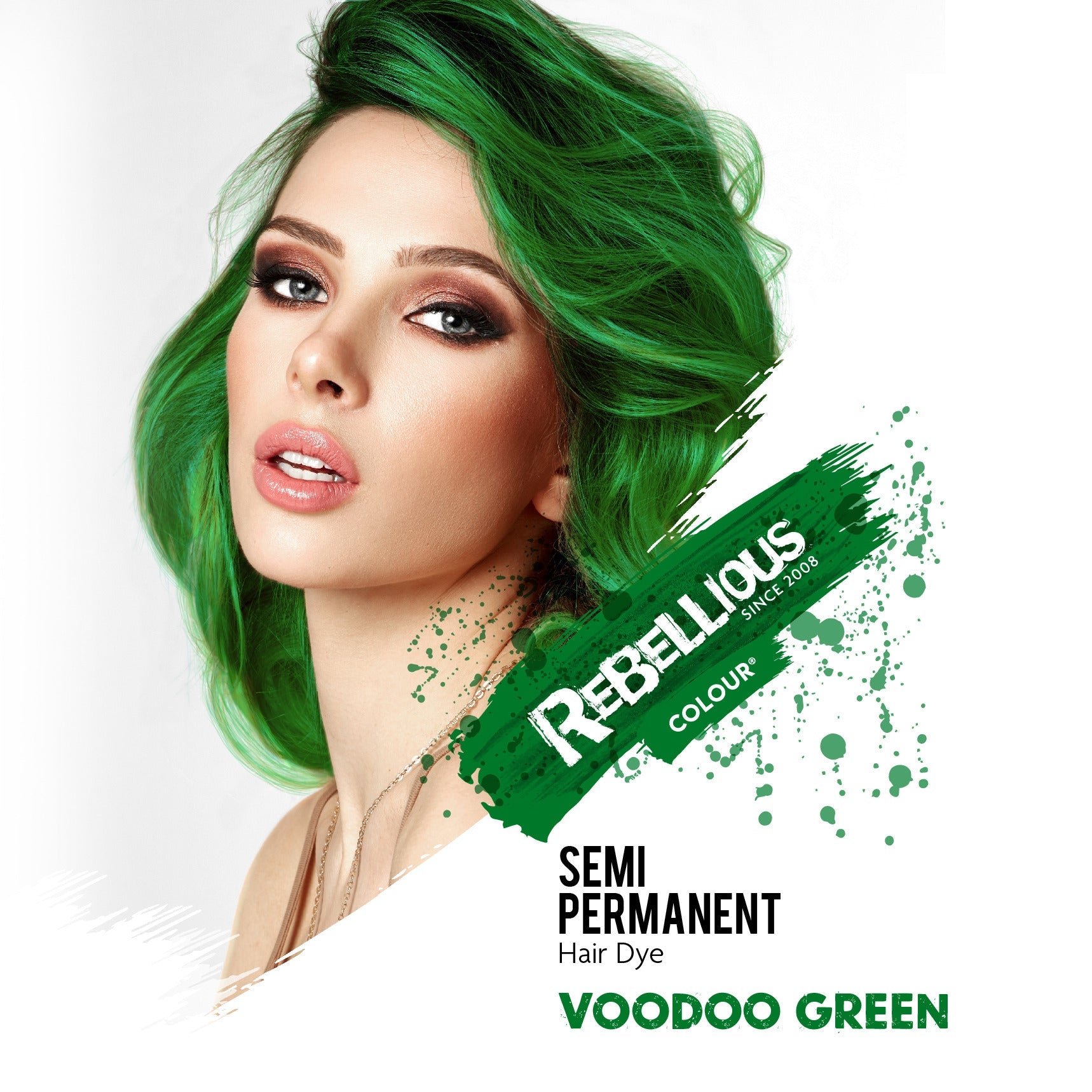 PRIMAL Rebellious Voodoo Green coloration 100ml vert
