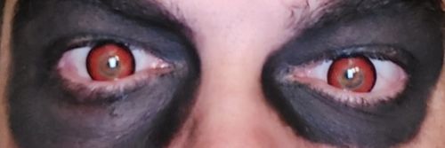 PRIMAL Werewolf II lentilles couleur orange feu loup-garou