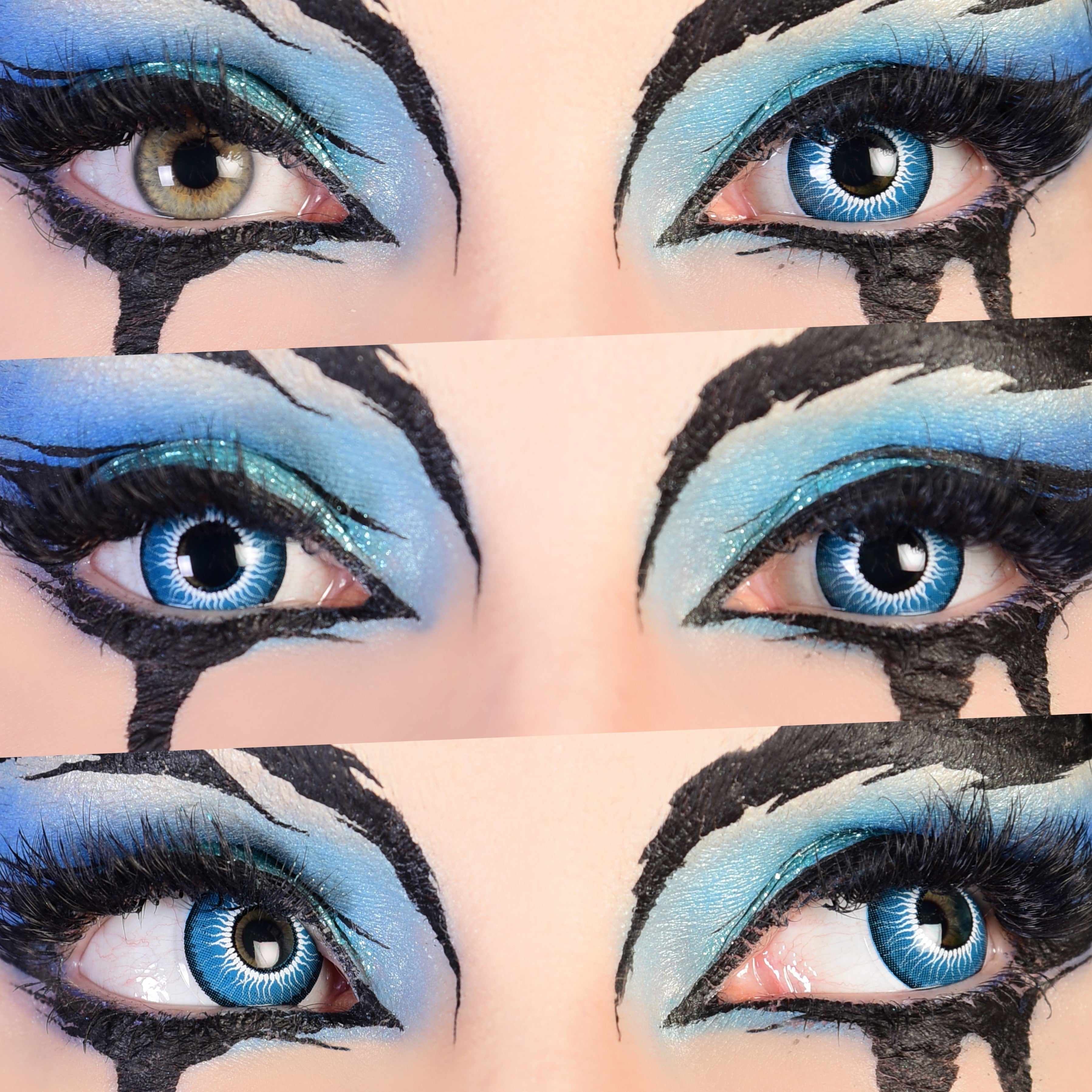 Primal Chucky lentilles couleur bleu poupée horreur