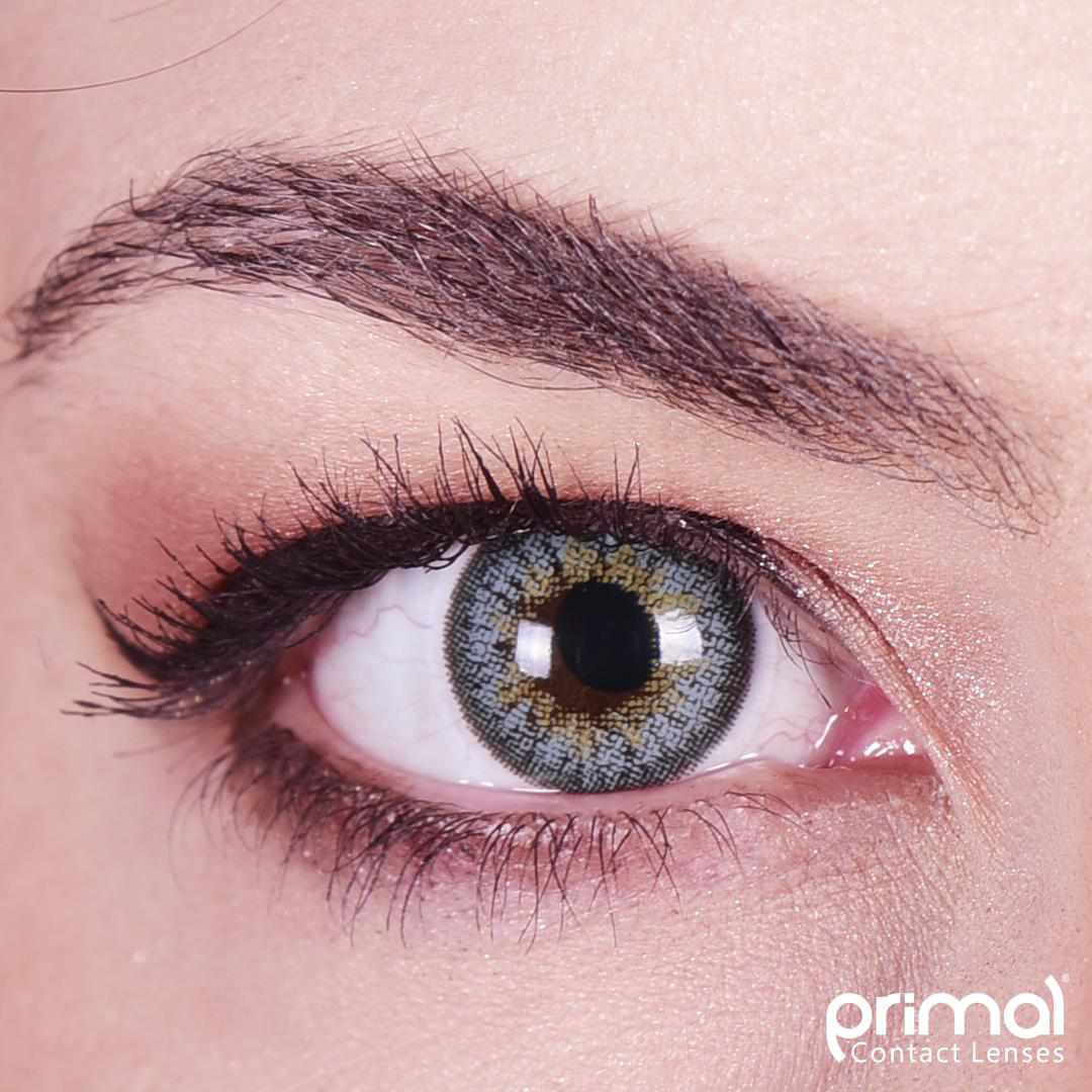 PRIMAL Sunrise Azure lentilles de contact bleues 3 tons