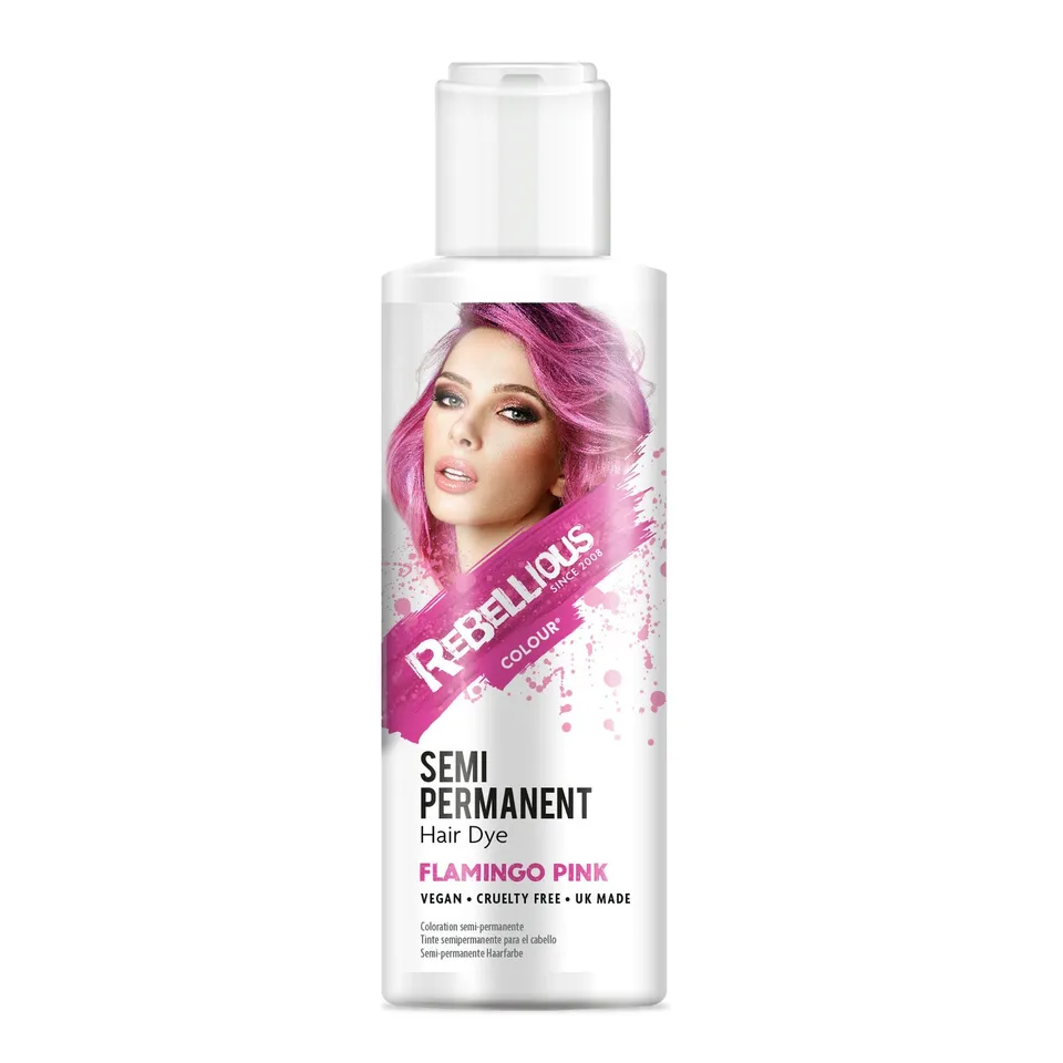 Rebellious Flamingo Pink coloration rose 100 ml vegan