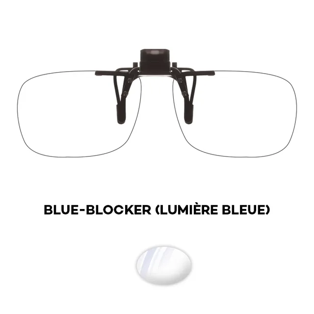 JHB Fastclip 129BB clip relevable anti-lumière bleue