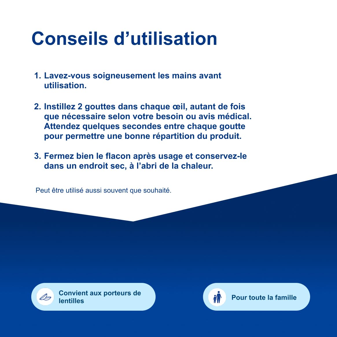 Aqualarm Écran gouttes lumière bleue 2x10 ml acide hyaluronique