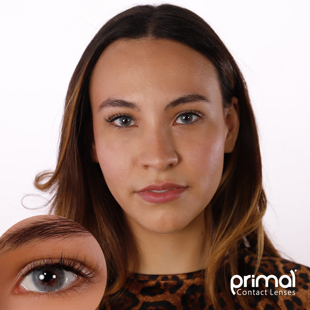 Primal Pure Ocean lentilles bleues naturelles sans contour