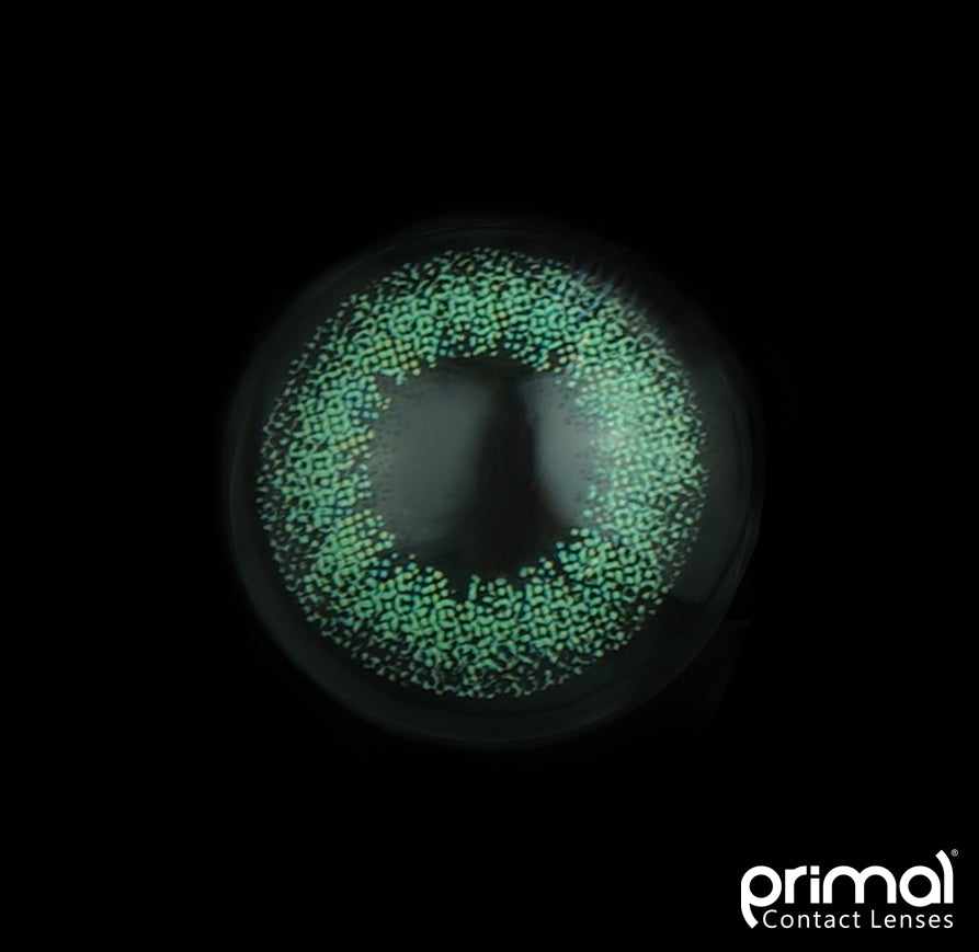 Primal Celestial Jade lentilles vertes naturelles