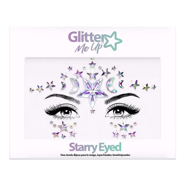 PRIMAL Glitter Me Up Starry Eyed bijoux visage strass