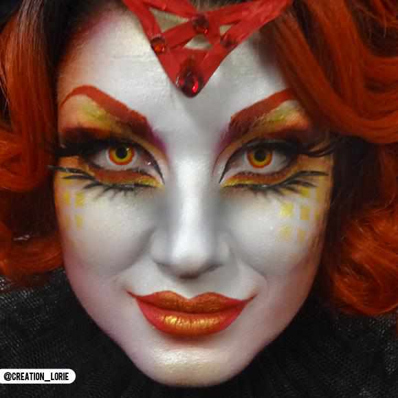 PRIMAL Sith lentilles de contact jaunes et rouges