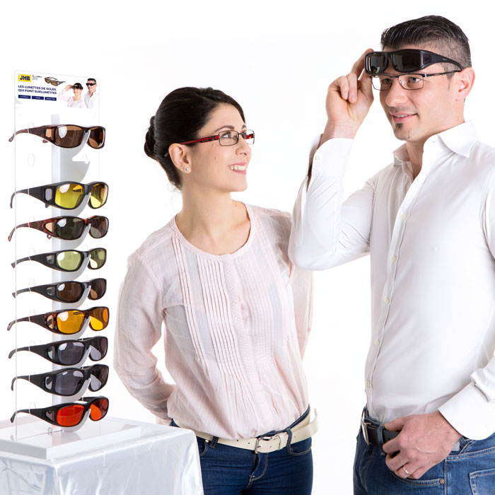 JHB présentoir surlunettes optique comptoir