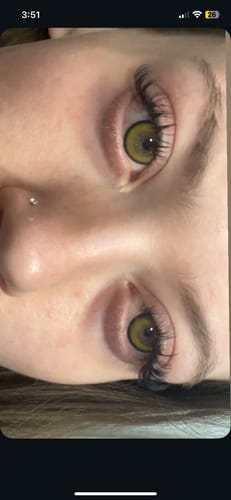 Primal Mad Hatter lentilles couleur orange jaune