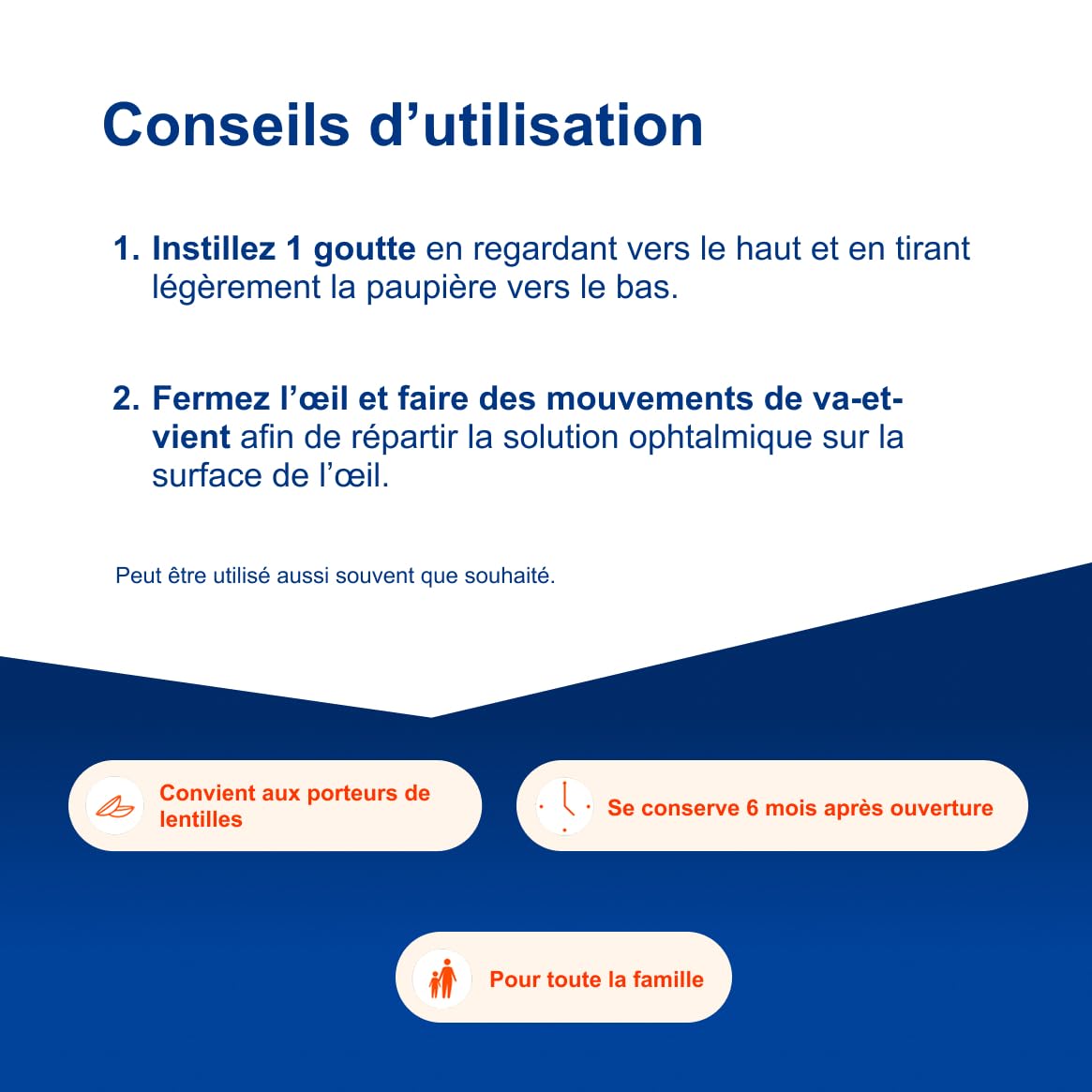 Aqualarm U.P. Intensive gouttes yeux secs 2x10ml hyaluronique