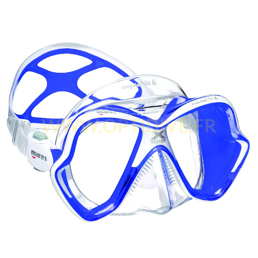 Mares X-Vision LiquidSkin masque de plongée bi-silicone