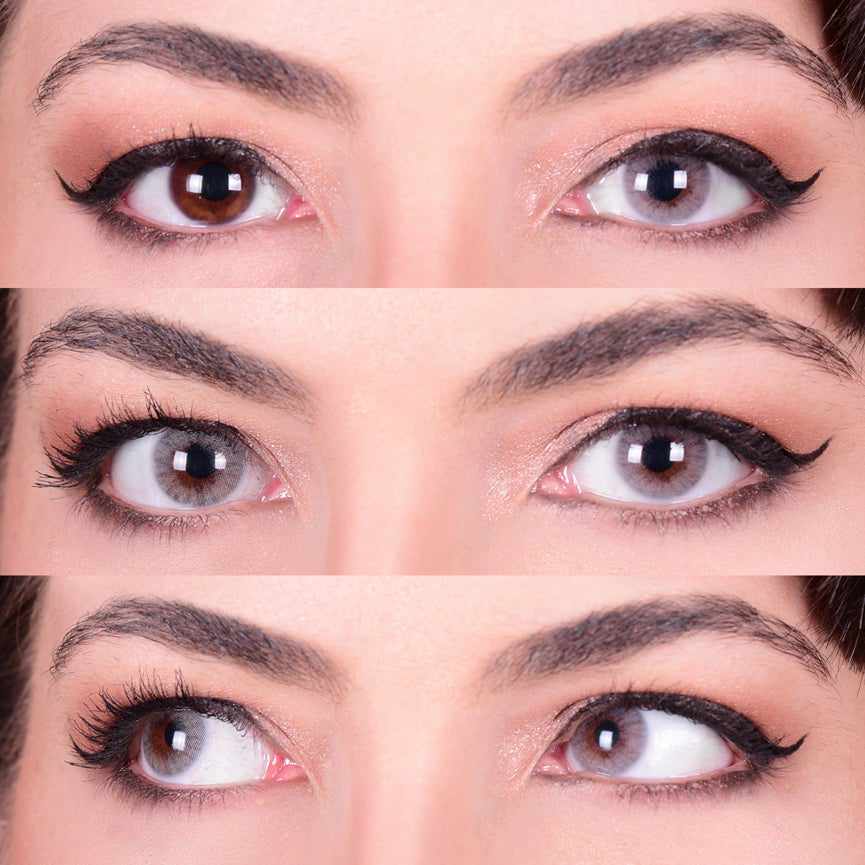 PRIMAL Pure Ash lentilles grises pastel sans correction