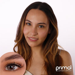 PRIMAL Charm Pearl Ash lentilles grises effet givré naturel