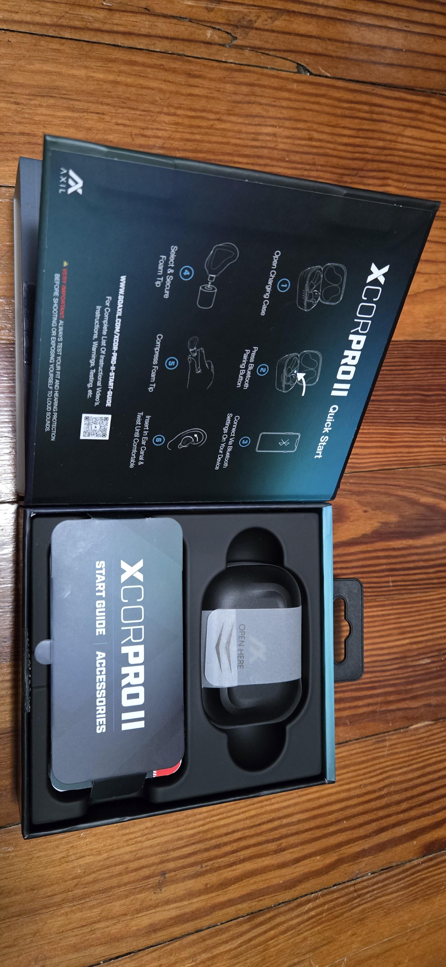 Axil Xcor Pro II écouteurs protection auditive ANR