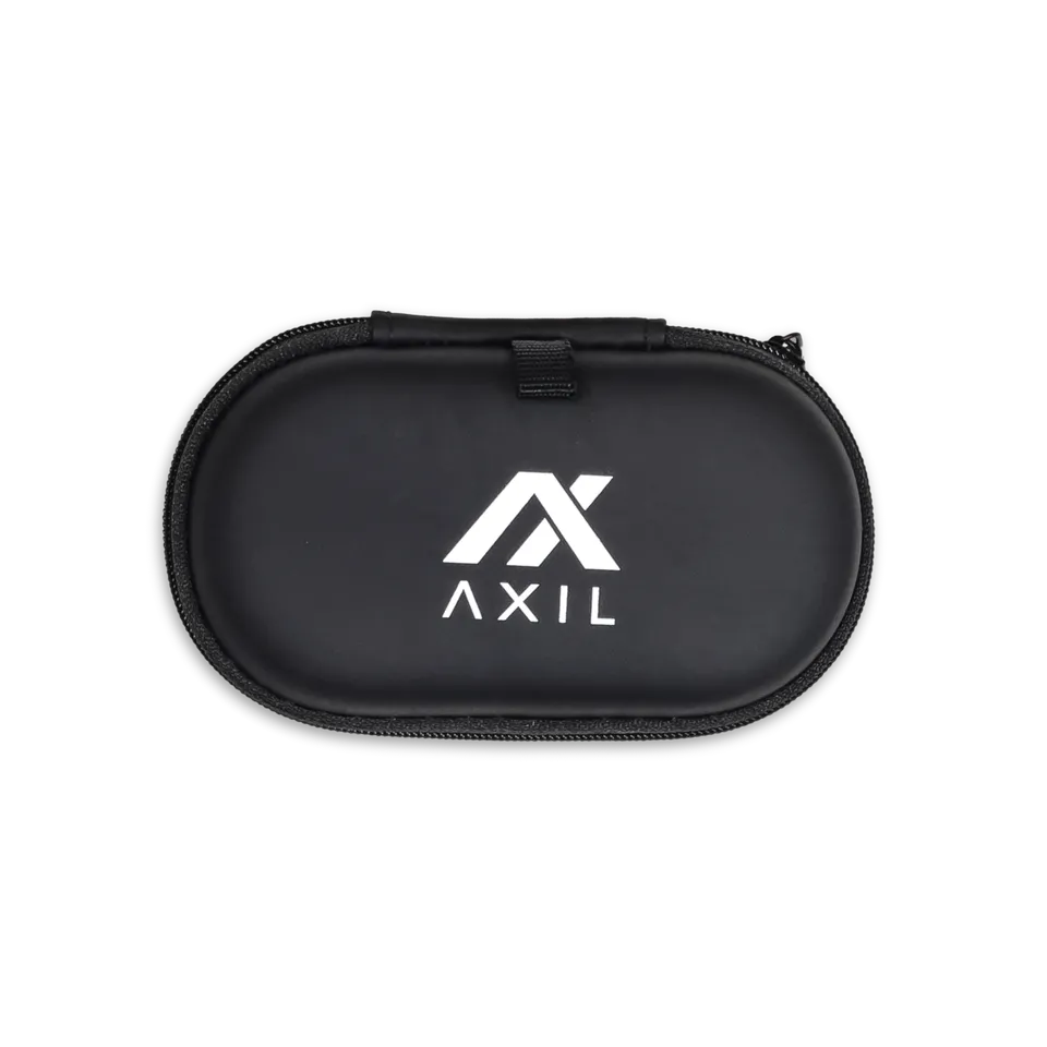 AXIL étui zippé rangement écouteurs compact