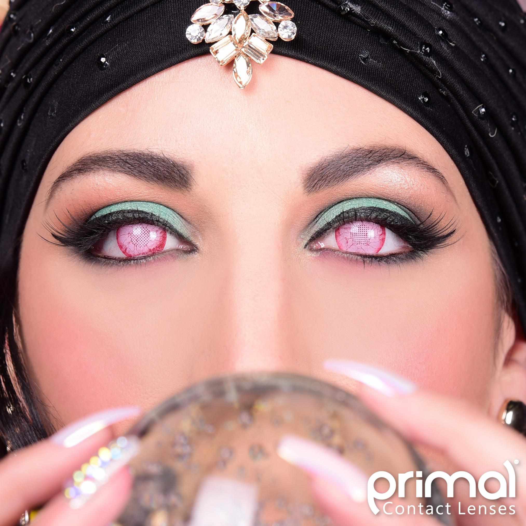 PRIMAL Embryo lentilles roses voile psychic