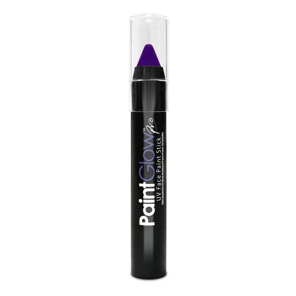 PaintGlow Face & Body Paint crayon maquillage violet 3,5 g