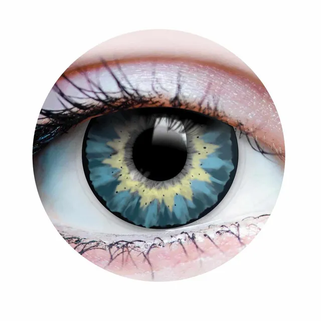 PRIMAL Delightful Sapphire lentilles bleues 14.2mm